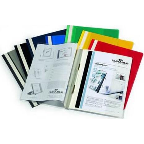 Ντοσιέ με έλασμα Durable 2579 πλαστικό με θήκη στο εξώφυλλο σε διάφορα χρώματα